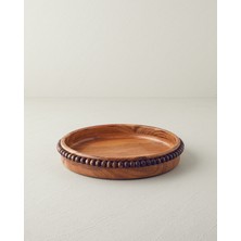 English Home Rustique Akasya Sunumluk 28x4 Cm Kahverengi