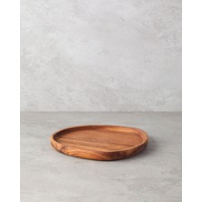 English Home Timbered Akasya Sunumluk 20x2 Cm Kahverengi