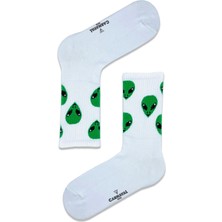 Uzay Kafalar Spor Tenis Çorap