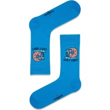 Donut Worry Desenli Renkli Soket  Çorap