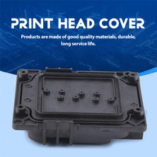 Arcane Baskı Kafası Kapağı, 4720 I3200 Baskı Kafası Kapağı Adaptörü Manifold Eko Solvent Uv Mürekkep Püskürtmeli Yazıcı İçinUygun, Siyah (Yurt Dışından)