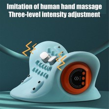 Arcane Masaj, Yeni Terapist Boyun Masaj Aleti, Elektrikli 4d Isıtmalı, Derin Doku Ağrısı Ergonomik Açı, Mavi (Yurt Dışından)