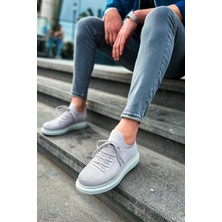 Nateli CH307 Rt Tricot Erkek Ayakkabı Grı