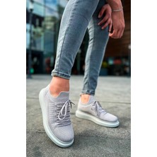 Nateli CH307 Rt Tricot Erkek Ayakkabı Grı