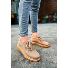 Nateli CH307 Rt Tricot Erkek Ayakkabı Taba