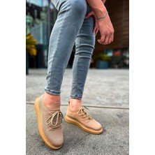 Nateli CH307 Rt Tricot Erkek Ayakkabı Taba