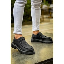 Nateli CH2404 Cst Castle Erkek Ayakkabı Sıyah