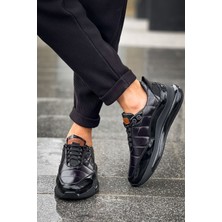 Nateli CH179 Rst Sporty Runner Erkek Ayakkabı Sıyah