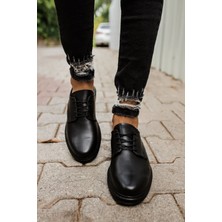 Nateli CH003 Cst Pelle Classica Erkek Ayakkabı Sıyah