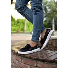 Nateli CH002 Rbt Loafer Verniciata Erkek Ayakkabı Sıyah