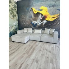 Erduran Mobilya Angelo 3 Modül Uzanmalı Modüler Köşe Koltuk Takımı
