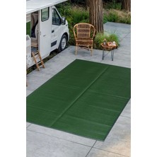 Simerev Halı Plastik Halı Katlanabilir Çift Taraflı Plaj Kamp Piknik Balkon Hasır Mat Savan Karavan Halısı Kilim