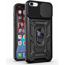 Piyasa Sepeti Kızaklı Tank Kılıf Apple iPhone 7G Siyah