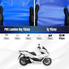ULTRASHOP Honda Pcx 125 Motosiklet Brandası Su Geçirmez Branda Mavi Branda Motor Branda