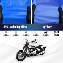 Bmw R 18 Motosiklet Brandası Su Geçirmez Branda Mavi Branda Motor Branda