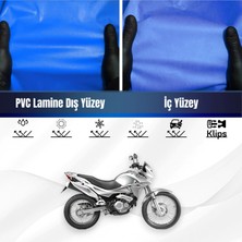 Honda Nx 4 Falcon Motosiklet Brandası Su Geçirmez Branda Mavi Branda Motor Branda