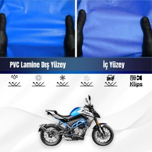Cf Moto 250 Nk Motosiklet Brandası Su Geçirmez Branda Mavi Branda Motor Branda