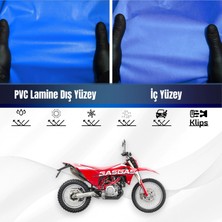 ULTRASHOP Gas Gas Es 700 Motosiklet Brandası Su Geçirmez Branda Mavi Branda Motor Branda