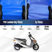 Honda Jf 26 Motosiklet Brandası Su Geçirmez Branda Mavi Branda Motor Branda