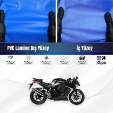 ULTRASHOP Hyosung Gt 250 P Motosiklet Brandası Su Geçirmez Branda Mavi Branda Motor Branda