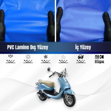 Sym Allo 125 Motosiklet Brandası Su Geçirmez Branda Mavi Branda Motor Branda