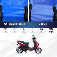ULTRASHOP Ramzey Rmz 100-7  Motosiklet Brandası Su Geçirmez Branda Mavi Branda Motor Branda
