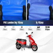 Rmg Moto Gusto Rmg 50 Motosiklet Brandası Su Geçirmez Branda Mavi Branda Motor Branda