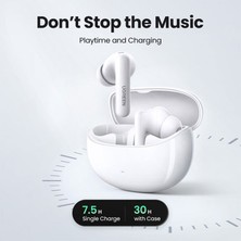 Ugreen Hitune T3 Pro Aktif Gürültü Engelleyici Kablosuz Kulak Içi Kulaklık, Beyaz - 35725