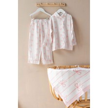 Pijama Takımı - Kurdele / Pembe