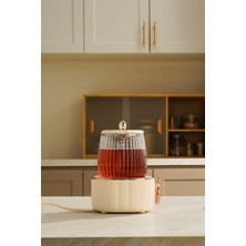 Fressi FR-KT02 600ML 400W Elektrikli Çok Fonksiyonlu Cam Su Isıtıcısı Kettle Bitki Çayı Makinesi