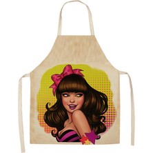 Zhuxi Shop B Tarz 2 Tarz 38X47CM Cloocl Ebeveyn-Çocuk Mutfak Önlüğü Süper Anne Nokta Baskılı Polyester Önlükler Çocuk Yetişkin Ev Temizlik Araçları Dantel Fırın Önlükleri (Yurt Dışından)
