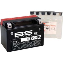 Bs Akü Btx9-Bs 12V8AH 2011-2012 Kawasaki Z 750 R