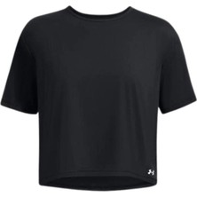 UNDER ARMOUR Motion SS 1379178-003 Kadın Siyah  Spor Tişört