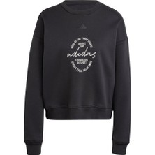 adidas W Bluv Q3 Swt Kadın Sweatshirt IY1458