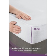 Vavey Mikro Fitted Sıvı Geçirmez Yatak Koruyucu Alez 70 x 140  cm