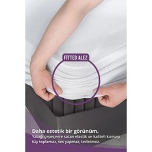 Vavey Mikro Fitted Sıvı Geçirmez Yatak Koruyucu Alez 70 x 140  cm