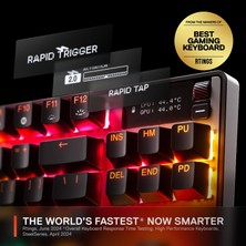 Steelseries Apex Pro Tkl Gen 3 Omnipoint 3.0 Hipermanyetik Switch Rgb Mekanik Kablolu Oyuncu Klavyesi (Uk)