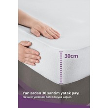 Pamuklu Fitted Su Sıvı Geçirmez.yatak Koruyucu Alez 70  x  140  cm