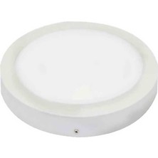 Global K2 KDL421 12W 6500 Ilık Beyaz Sıva Üstü Smd Yuvarlak LED Panel