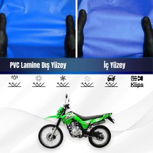 Lifan Xplore 200M Motosiklet Brandası Su Geçirmez Branda Mavi Branda Motor Branda