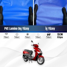 ULTRASHOP Revolt Rs5 Motosiklet Brandası Su Geçirmez Branda Mavi Branda Motor Branda