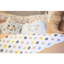Kista Baby Bebek Uyku Seti Nevresim Takımı 70x130 Damla Kahverengi