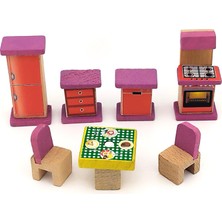 Edutoys AHŞAP MİNYATÜR MUTFAK 7 PARÇA