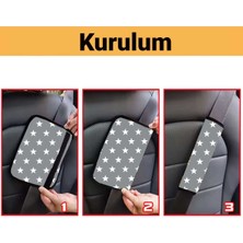 Araba Emniyet Kemeri Yumuşatıcı Araba Kemer Yastığı Otomobil Kemer Minderi 25 cm