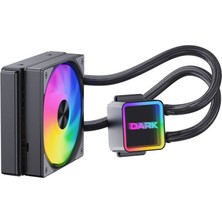 Dark AquaForce W126 12cm FRGB LED Fan + Pompa, Intel & AMD Uyumlu Sıvı Soğutma Sistemi (DKCCW126)