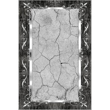 Alina Carpet Eco Touch Serisi Dijital Baskı Kaymaz Tabanlı Yıkanabilir Salon Halısı Mutfak Halısı Koridor Halısı