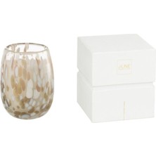 Karışık Cam Desenli Kokulu Mum / S