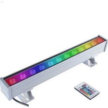 30 cm Wallwasher LED Bina Dış Duvar Aydınlatma Renkli Rgb Işık