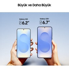 Samsung Galaxy S25 128 GB 12 GB Ram (Samsung Türkiye Garantili) Gümüş