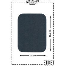 Gri (1 Adet) Fantastıc Arma Ütü ile Yapışan Dokuma Arma Patch Giysi & Kıyafetler Için Yama Kolay Uygulama